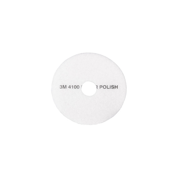 S/B White Super Polish Pad 4100(WP4100 )